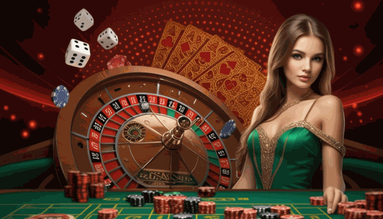 Imagem promocional da plataforma oficial do cassino